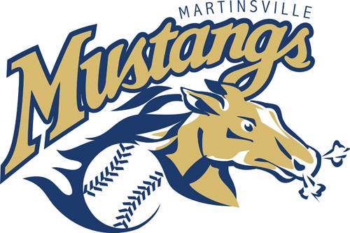 Martinsville Mustangs 2005-2012 Primary Logo iron on transfers for clothing